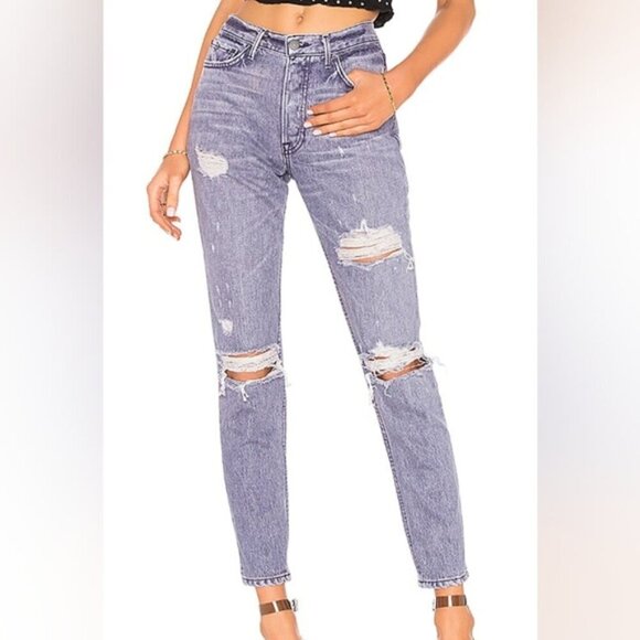 GRLFRND Karolina High-Rise Skinny Crop Jeans in You Got The Look Size 27 - Picture 2 of 13